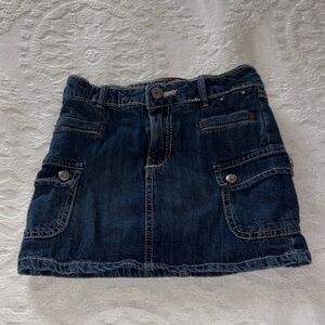 Gymboree Girls Denim Skort Gently Loved Almost Vintage Sz 5